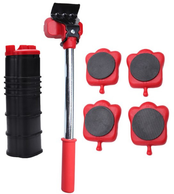 헤비 듀티 가구 리프터 이동 도구 세트 운반 가정용 도우미용 리프팅, [02] Set B