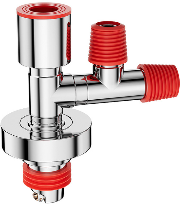 슈퍼인 3구연결 세탁기배수구트랩 벌레차단 냄새방지 베란다 조절가능 하수구트랩, 1세트