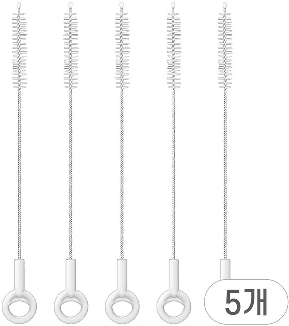 순수아 빨대 세척솔 5개 골드형, 1세트