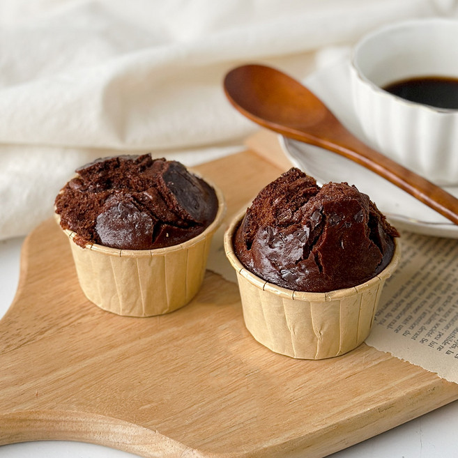 한소픈 리얼머핀 빵 모형 베이커리 소품, 초코 1P