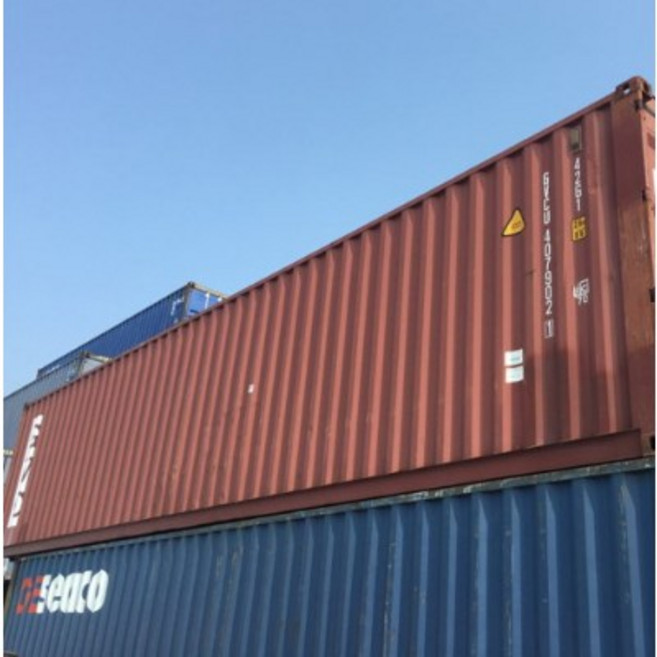 [중고]40피트 컨테이너(드라이) 박스 이동식 창고 물류창고 40 하이큐빅 중고 수출용컨테이너 해상용컨테이너