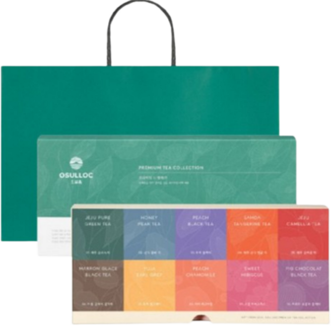 오셜록 프리미엄 티 컬렉션 4p 10종 1세트