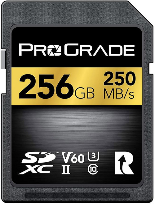PROGRADE DIGITAL SD UHS 카드 U2013 128GB 최대 V60 II, 256gb