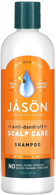 Jason Natural Dandruff Relief 트리트먼트 샴푸 355ml(12fl oz), 1개, 355ml - 쿠팡