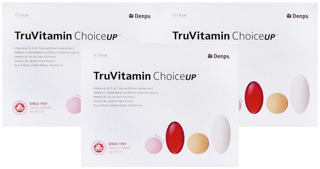 덴프스 트루바이타민 Choice UP 초이스업 1840mg X 30포 3개 / DY, 1.84g, 3박스