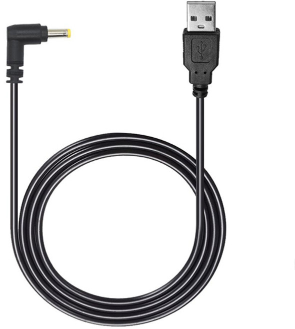 velton USB 전원케이블 DDC5V연결케이블 USBtoDC 4.0X1.7 1M to DC006, 1개