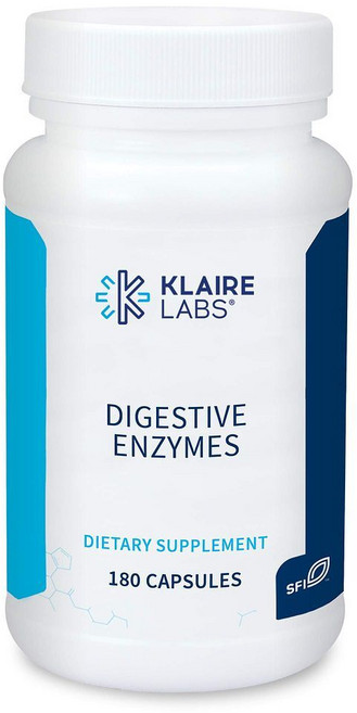 Klaire Labs Digestive Enzymes 클레어랩스 다이제스티브 엔자임 180캡슐, 1개, 180정