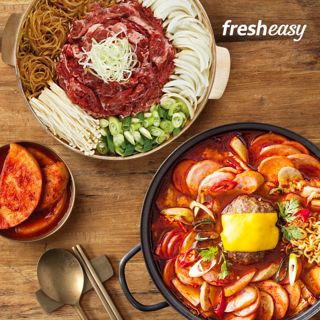 프레시지 자이언트부대찌개 2인분 + 서울식불고기전골 냉장