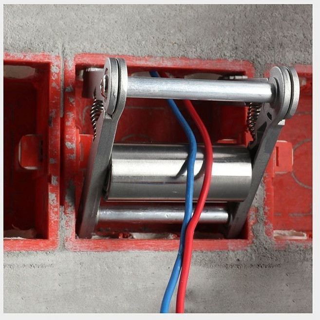 電工 穿線神器 拉線調節器 手動引線拽線工具, 1個, 電工穿線神器,可調節穿線輔助工具2只裝