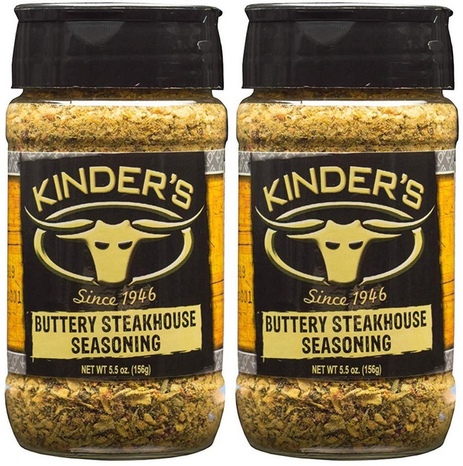 버터리 스테이크하우스 시즈닝, 156g, 2개