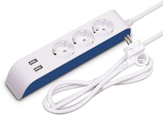 멀티탭 국내 kc인증 usb충전포트 개별일반 3구 안전멀티탭 3m, 단품, 1개
