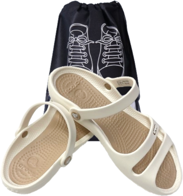 크록스 클레오II 여성 샌들 11214 [정품] 발편한 데일리 슬리퍼 신발주머니 포함 당일발송