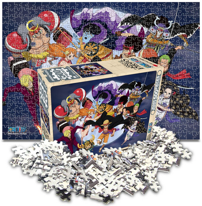원피스 직소 퍼즐 500조각, 본상품, 문라이트, 1개, 500피스