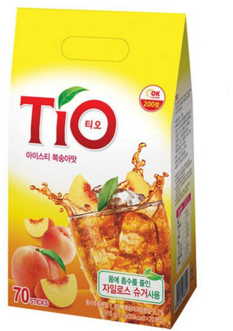 티오 아이스티 복숭아맛 13g, 70개입, 1개