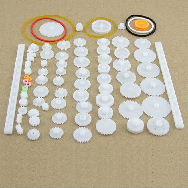 플라스틱 기어세트 DIY 75종 기어 조립 세트 기어셋, BP001. 기어세트 75종, 1개