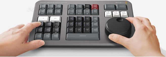 Blackmagic Design 다빈치 리졸브 스피드 에디터 17 스튜디오 활성화 카드 키보드 편집, Speed Editor, 02 Speed Editor