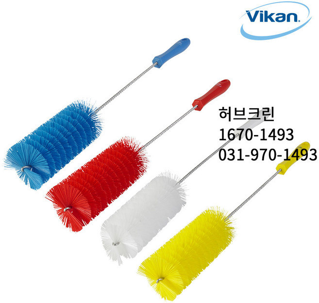 관 청소솔 좁은배관 병 튜브 세척이 어려운곳 위생적인 디자인 미디움타입 브러쉬 털빠짐없는, 18) 60mm 파랑, 1개