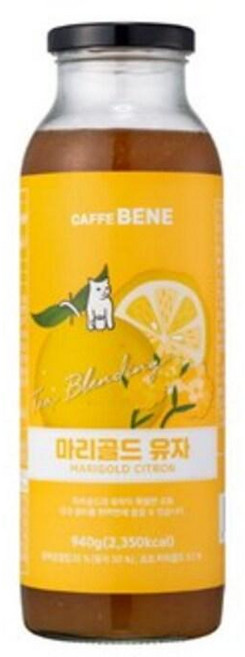 카페베네 마리골드유자 940ml, 상세페이지 참조, 1개, 1개입