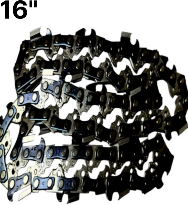 체인날 16인치 59DL 엔진톱 체인 교체용 정품 합금강 절삭력 강화 나이테, 1개