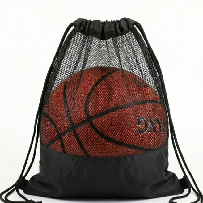 여행용 통풍 신발가방 헬스 골프 운동 신발주머니, 블랙, 1개