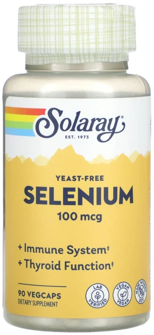 Solaray 효모 무함유 셀레늄 100mcg 베지 캡슐 90정, Solaray효모무함유셀레늄100mcg베지캡슐90정, 1개 - 쿠팡