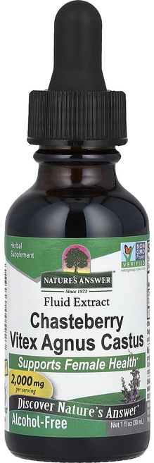 헁복하고 건강하세요 Nature's Answer 체이스트베리(Vitex Agnus Castus) 액상 추출물 알코올 무함유 2000mg 30ml(1fl oz) 늘 챙기셔야합니다, NaturesAnswer체이스트베리VitexAgnusC, 1개, 30ml - 쿠팡