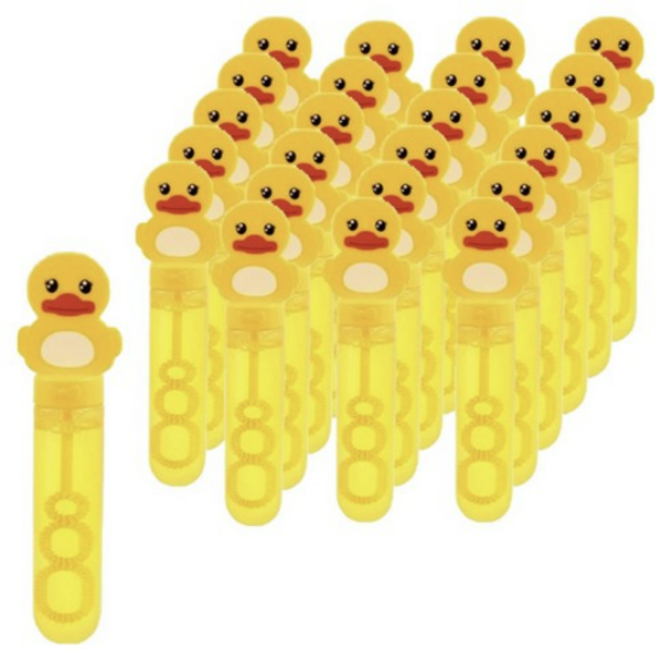 퍼줌 노랑 오리 비눗방울, 24개