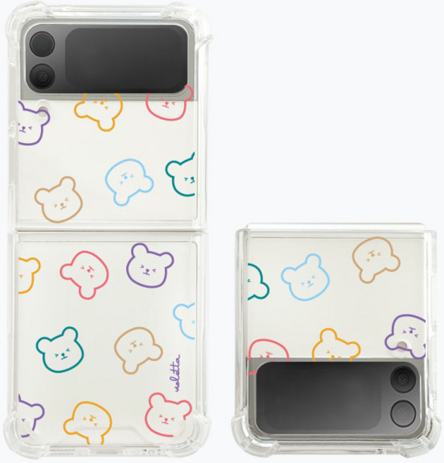 Z플립4 디자인 케이스 슬림 하드 제트플립4 레몬베리