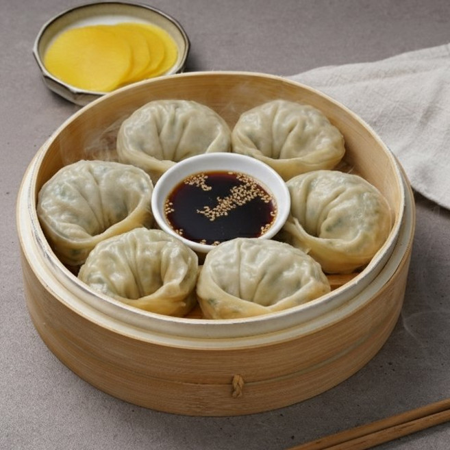 명동칼국수 고기 왕만두 1.4kg, 1세트