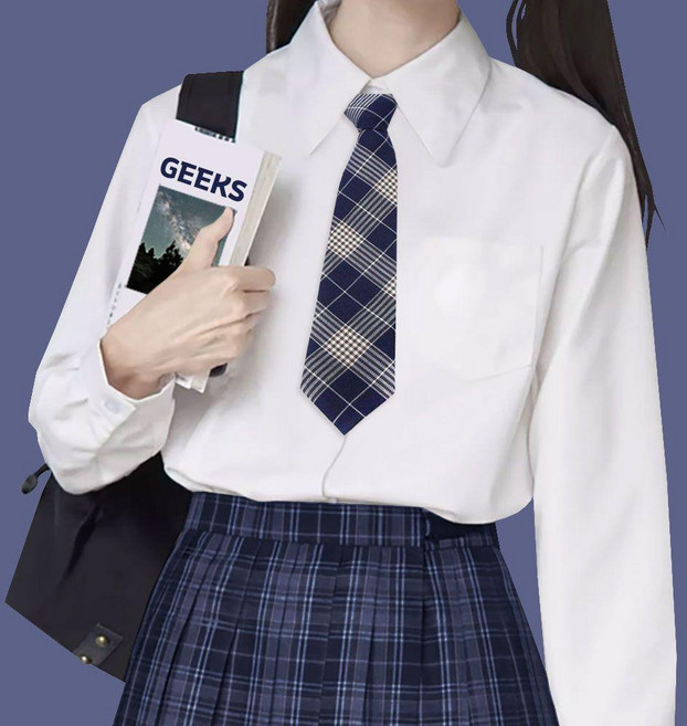 할로윈 단정 놀이동산 코스프레 네이비 자동 체크 에버랜드 넥타이 K- 교복 롯데월드 sur+876oi