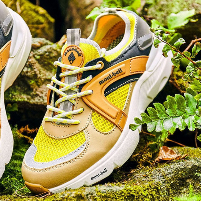 [몽벨] 여성 하이브리드 플렉스 트레킹슈즈 2203 옐로우