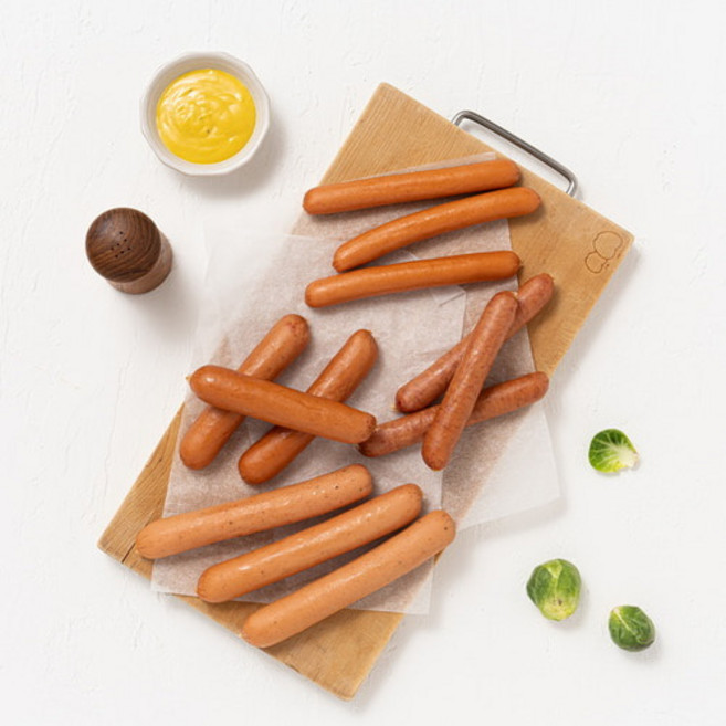 술안주 브런치 훈제 수제 독일소세지 4종(카바노치 윈너 레겐스 복), 1개, 980g