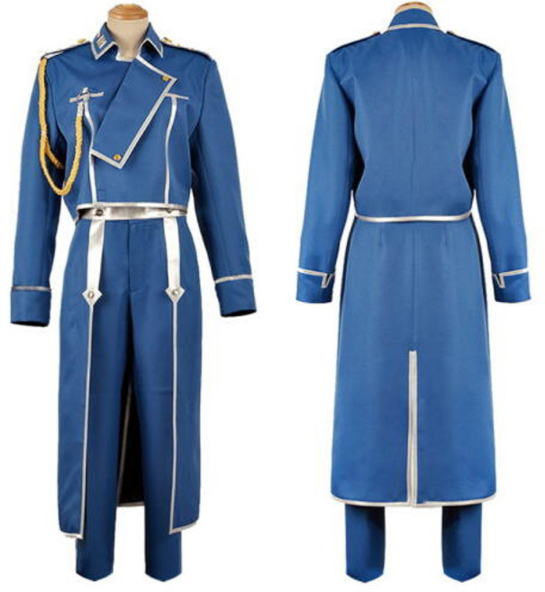 [지앤제이커머스] 교복몰 블루 왕자 기사 코스프레 의상 세트 코스튬