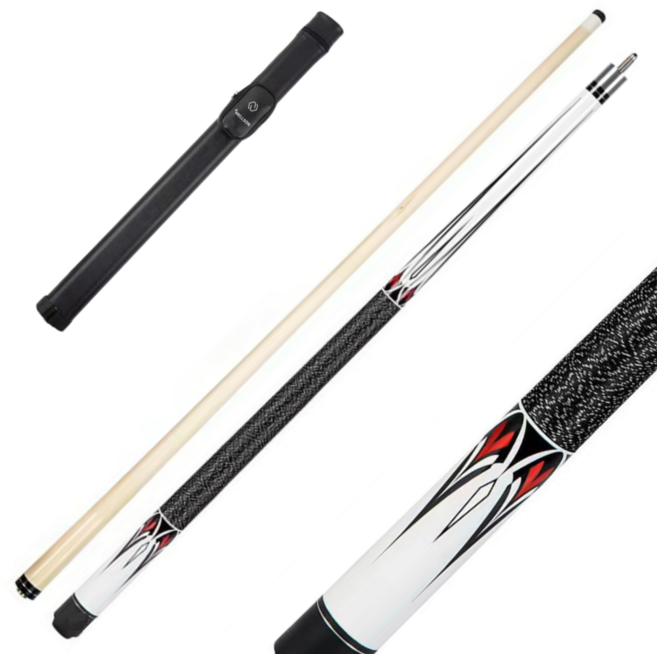 맬슨 고급 당구큐대 개인큐 상하대 세트, 화이트, 1세트