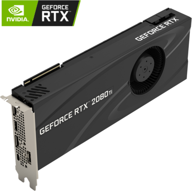 RTX GeForce 2080 Ti 11GB Blower 그래픽카드, 단품
