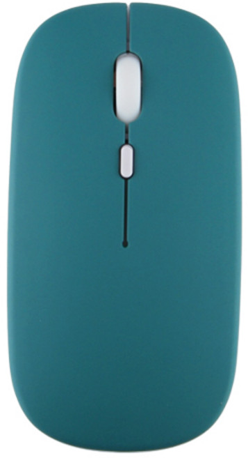 UB 휴대용 슬림 블루투스 무선 마우스, 다크그린