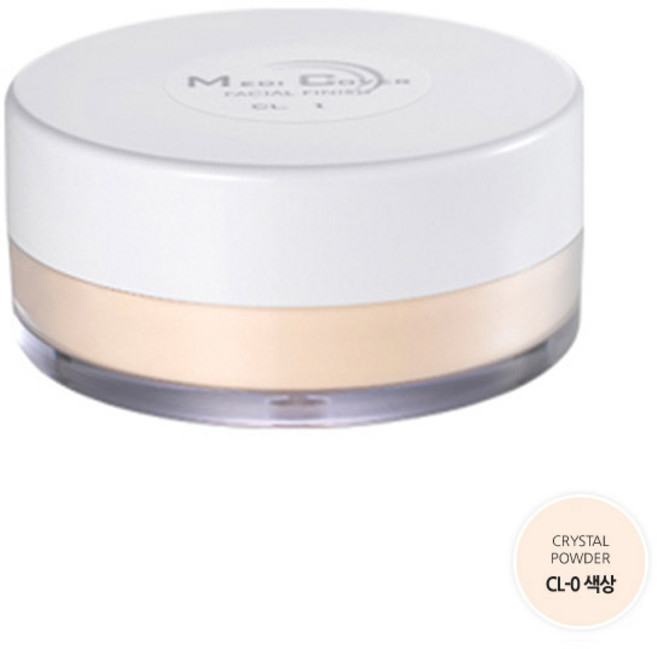 동성제약 메디커버 페이셜 피니쉬 루스 파우더 25g CL-0호 (투명한색 밝은톤), CL-0, 1개