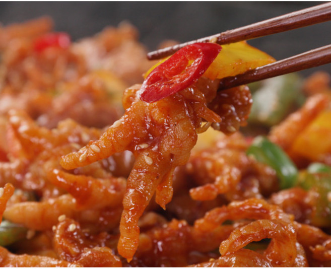 [직화구이 닭발] 직화구이 튤립 닭발 11팩 (팩당 150g 총 1.65kg), 11개