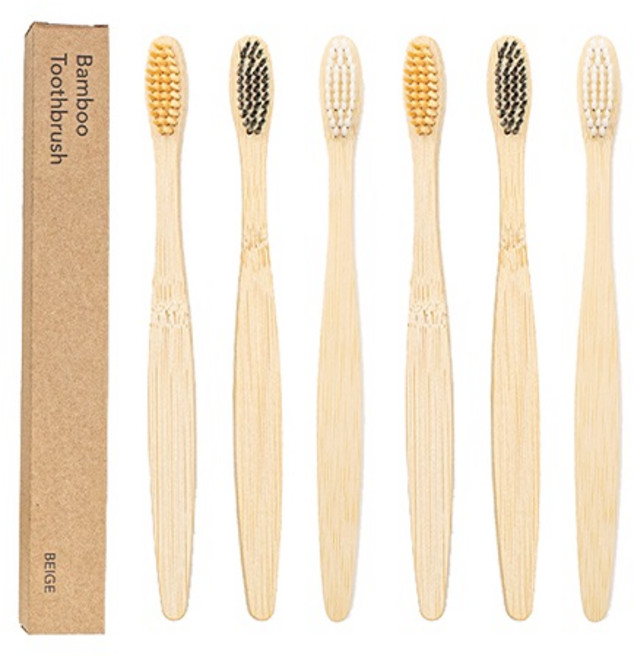 아이밀리 대나무 칫솔 미세모, 1개입, 24개