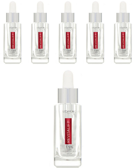 로레알파리 리비탈리프트 덤 인텐시브 퓨어 히알루론산 세럼, 6개, 30ml