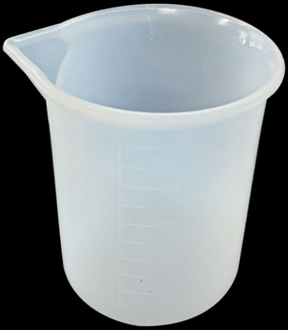 실리콘 계량컵 / 교반컵 비커 레진 아트 공예 재료, 실리콘 계량컵 100ML / M-90