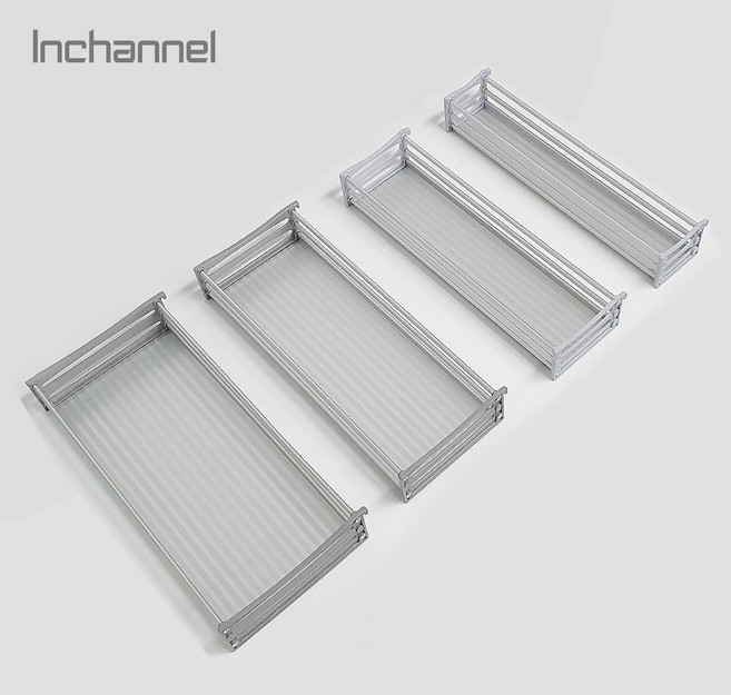 인채널 알루미늄 슬라이드형 LT 양념통 망장 선반부품 IILT-150 200 250 300, B_인채널망장 200선반만_IILT-20S, 1개