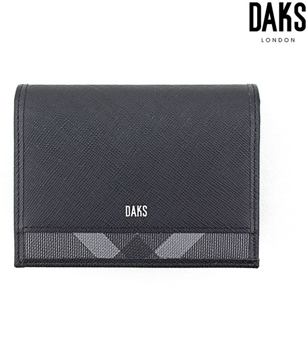 [백화점 선물포장] 닥스 카드지갑 남성 명품 가죽 명함지갑 반지갑