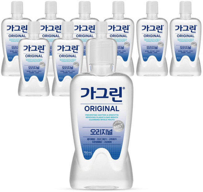 가그린 오리지날 750ml 10개