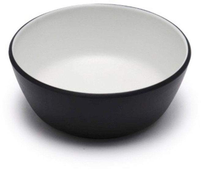 라이프초이스 각인가능 업소용 가정용 투톤 멜라민 대접 국그릇, 1개, 와이드