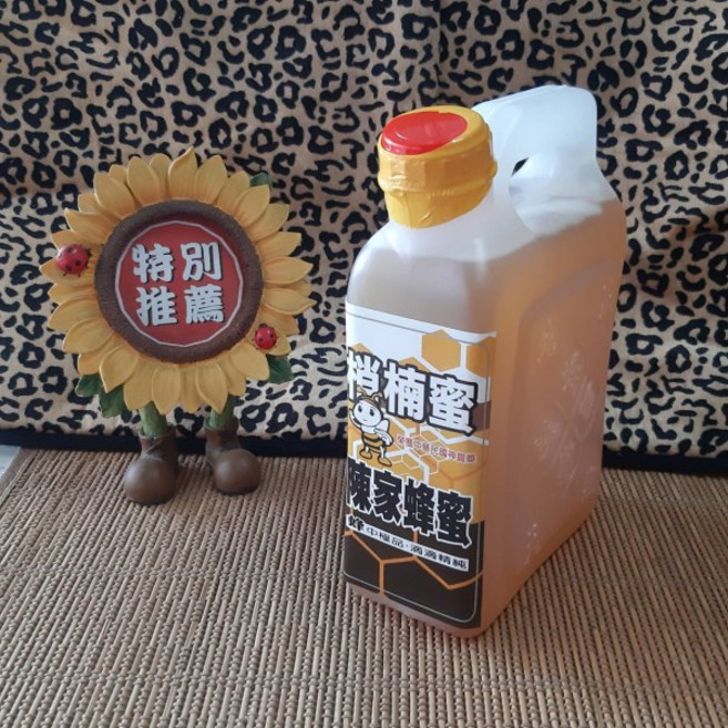 陳家蜂蜜 梢楠蜜 2400克 超值桶裝 自然完熟蜜, 1個, 2.4kg