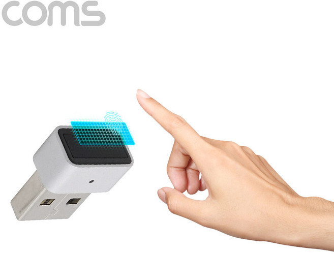 (COMS) 보안인증 USB 지문 인식기/WT736/PC 파일보안 WT736