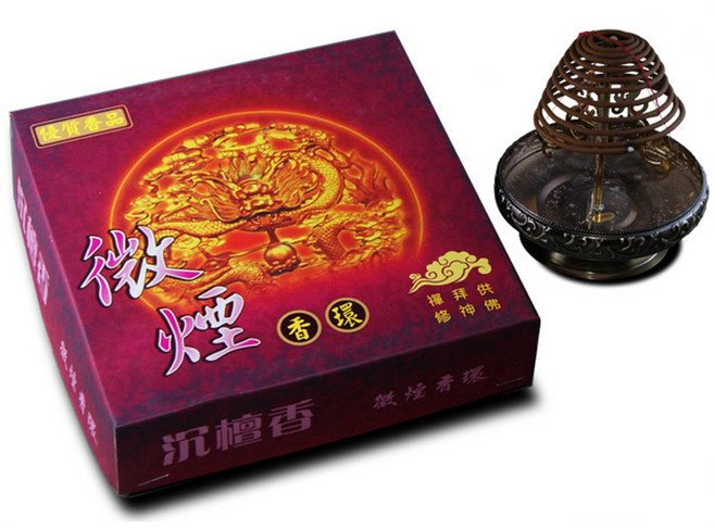 沉香舍 24小時微煙香環 沉檀香環 一盒50入, 單一盒(無論幾盒都是原價)