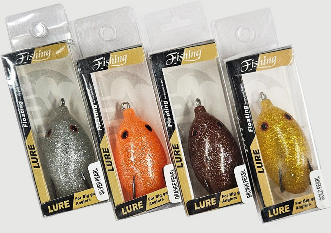 즐낚 에그 프로그 4컬러 세트, 4개, 11g, 혼합