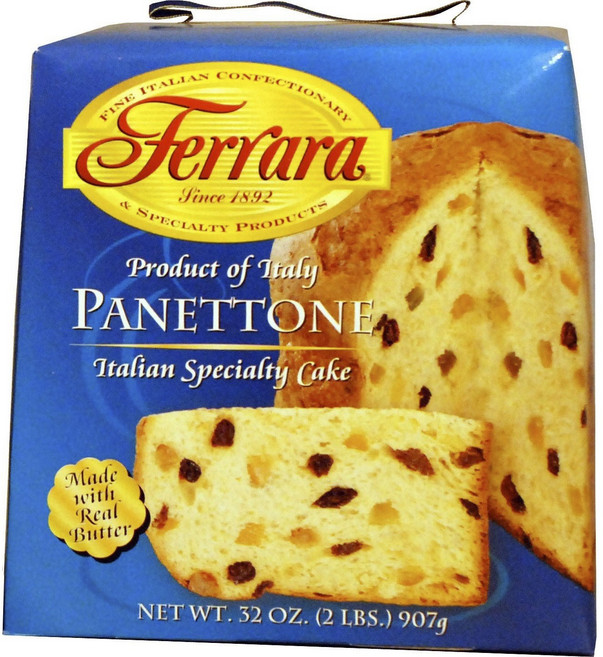 페라라 이탈리안 스페셜티 케이크 파네토네, 1개, 907g